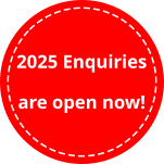 2025 Enquiries are open now!
